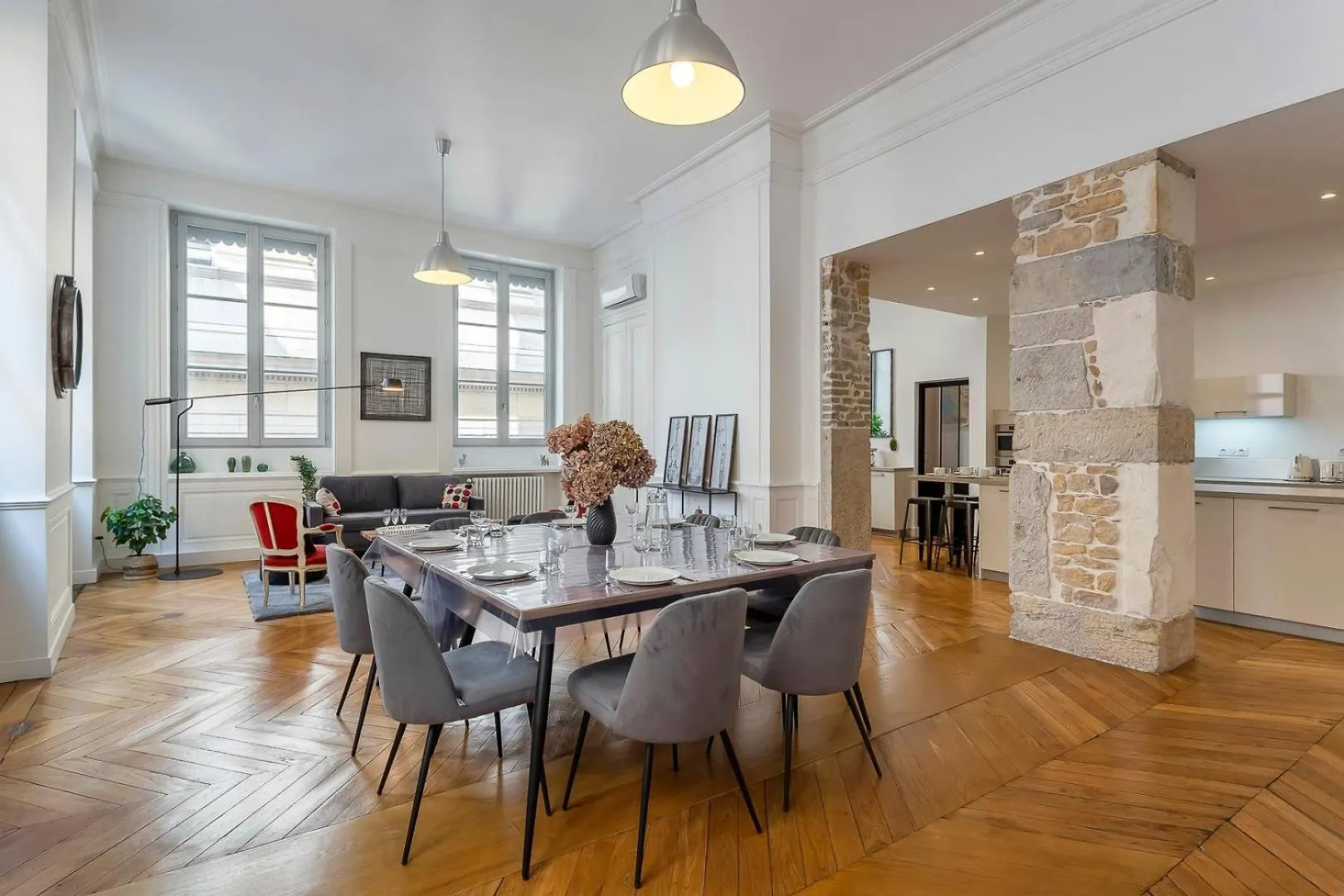Charlie-Meublee Haut De Gamme-Duplex-260M2-Lyon 1 0*, Lyon France