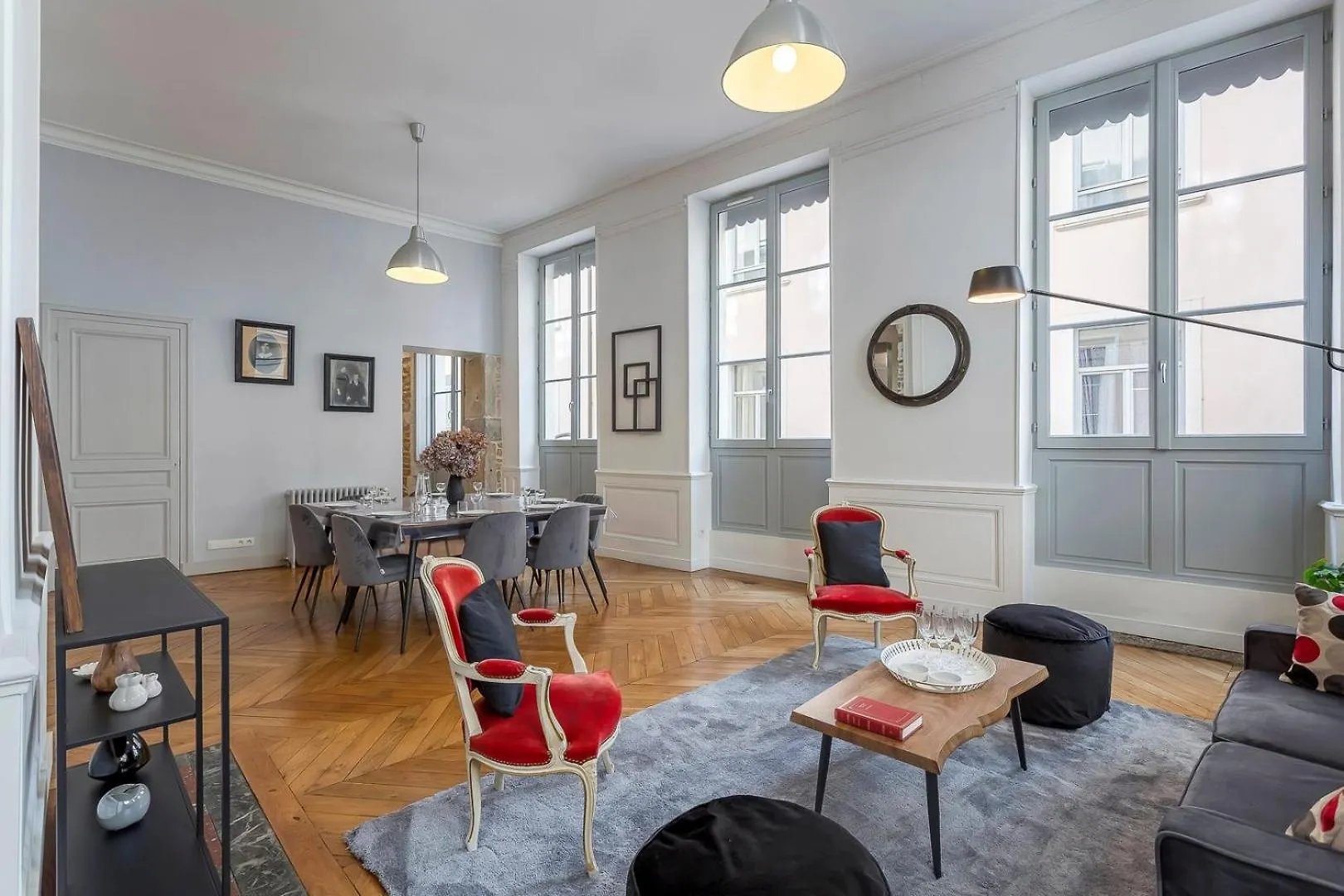 Charlie-Meublee Haut De Gamme-Duplex-260M2-Lyon 1 location